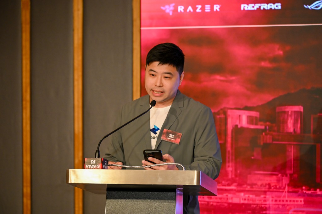 周啟康期望大賽可以更進一步推進本地電競發展。攝影:魏國謙 周啟康期望大賽可以更進一步推進本地電競發展。攝影:魏國謙