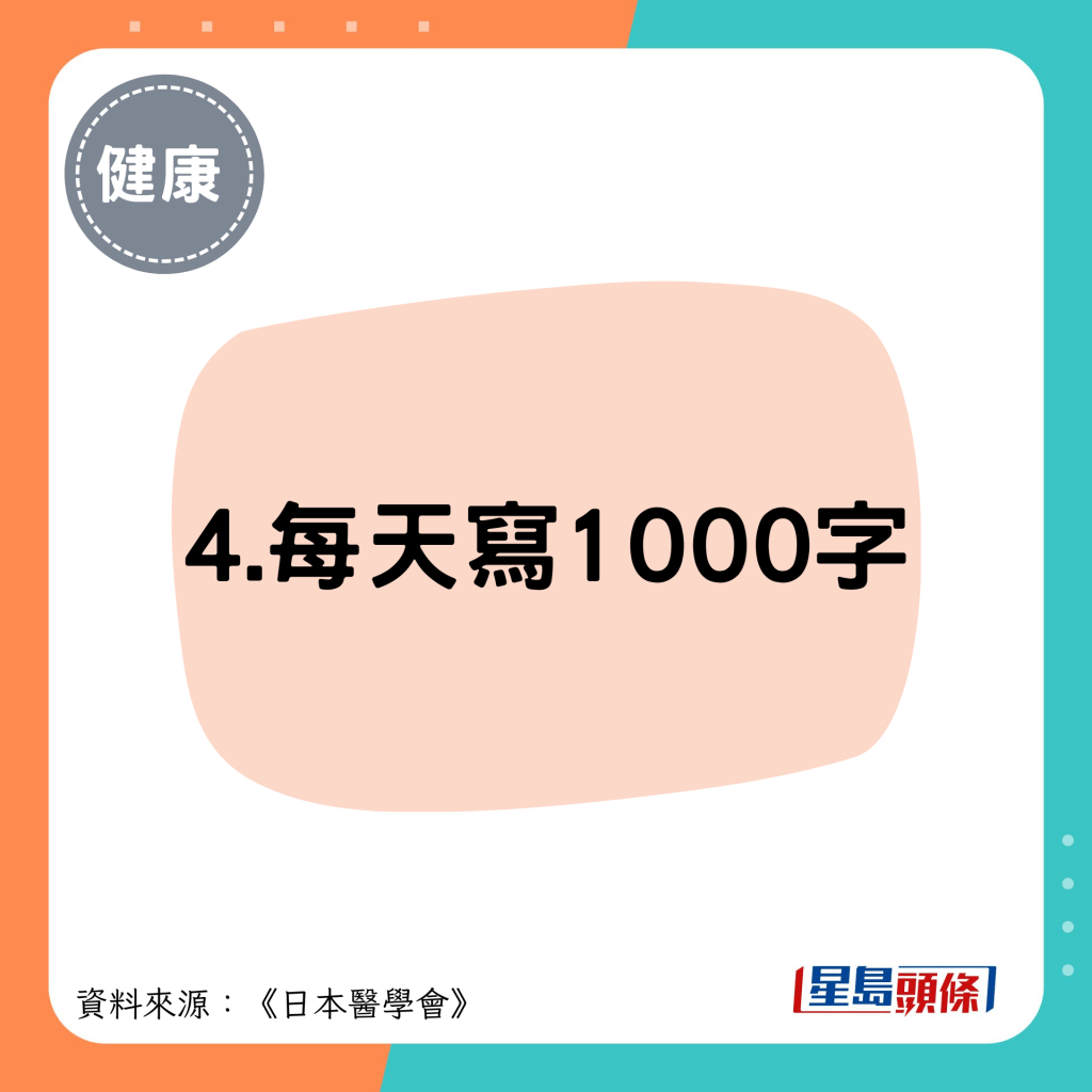 4.每天写1000字