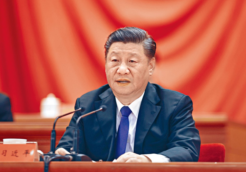 ■国家主席习近平发表讲话。