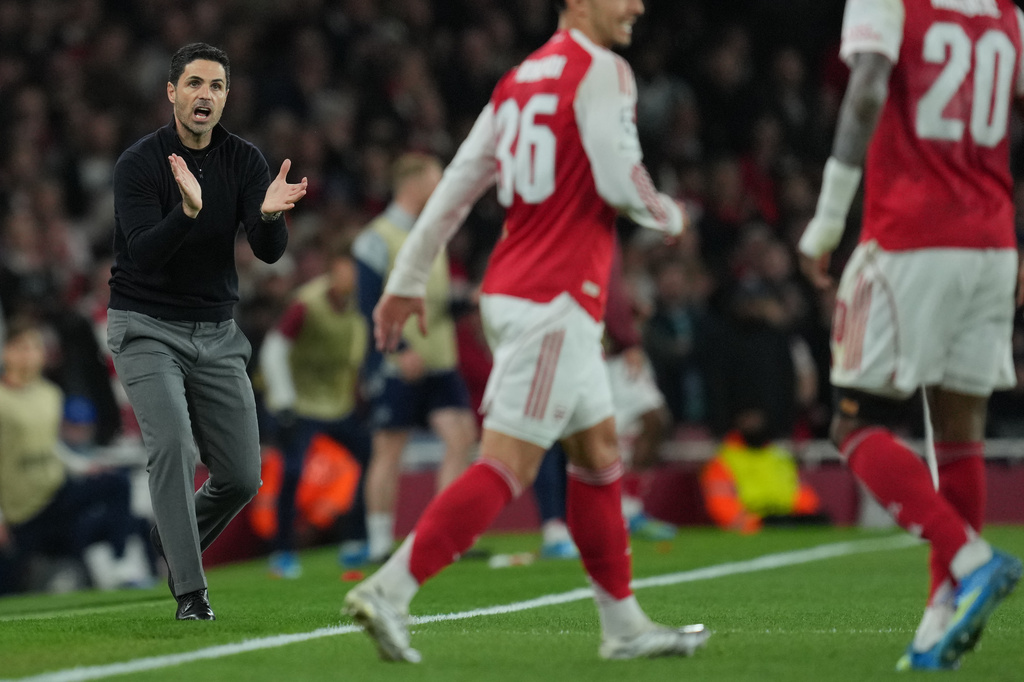 阿迪達連續兩季領軍殺入歐聯4強。美聯社