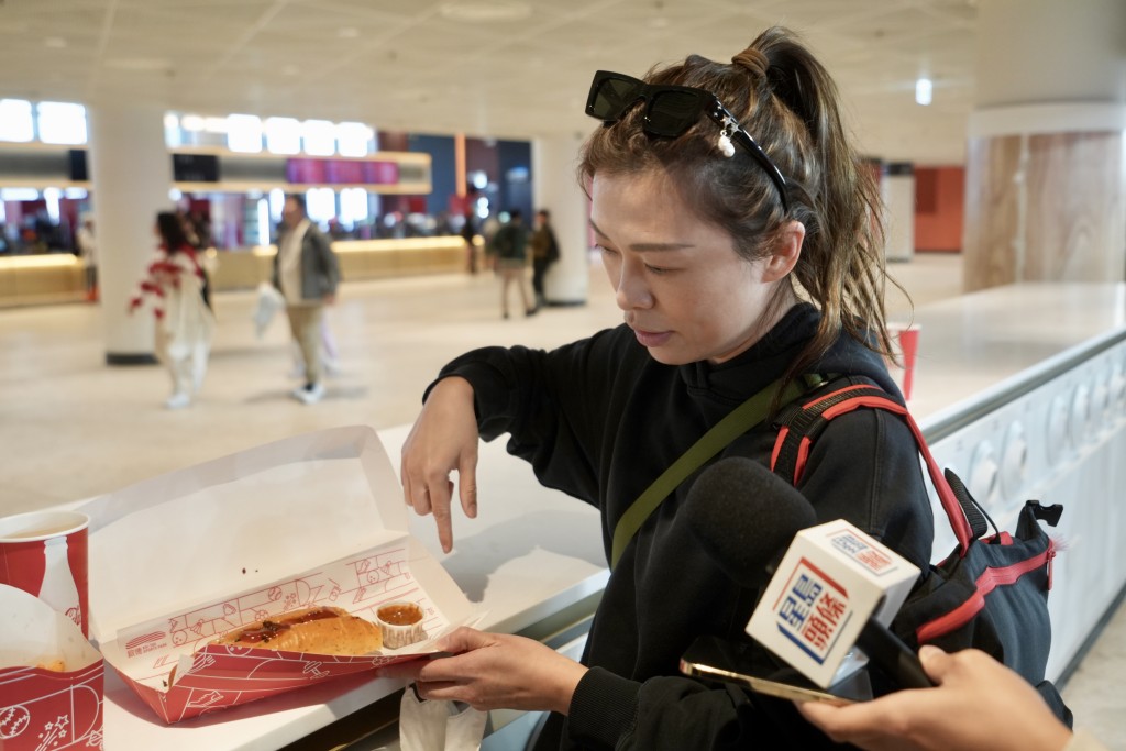 衛太形容，食物整體質素「偏貴但可接受 」。