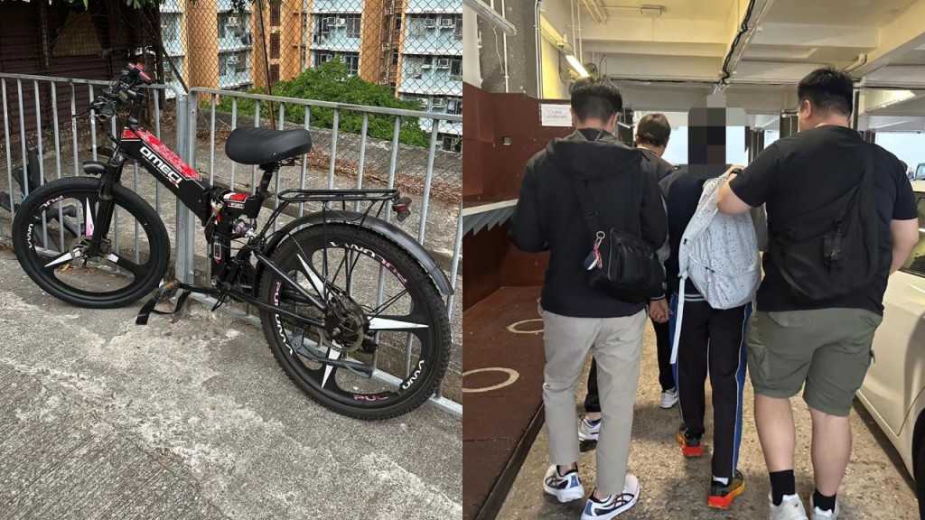 葵涌送貨男失單車 17歲巴籍少年中學外被捕