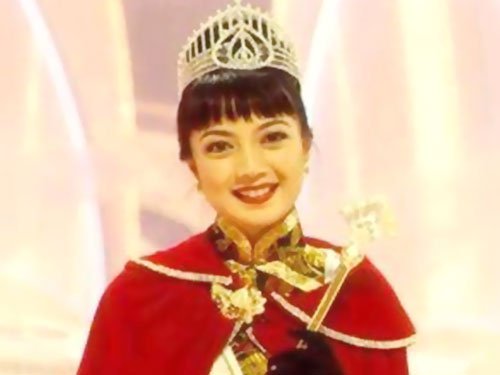楊婉儀1995年參選港姐入行。