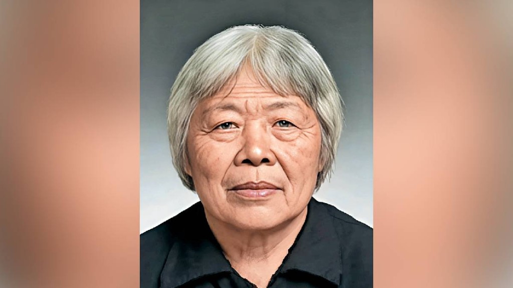 梅姨的模擬彩色畫像。長安街知事