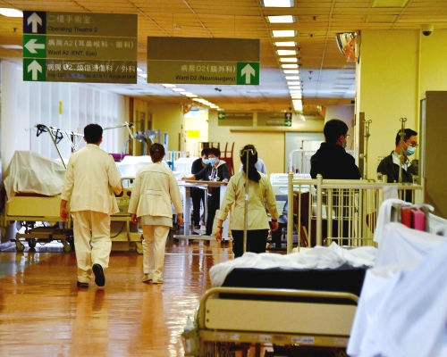 屯門醫院確診孕婦已經分娩。資料圖片