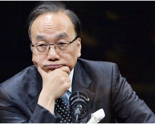 梁家傑對有區議員退黨感痛心。資料圖片
