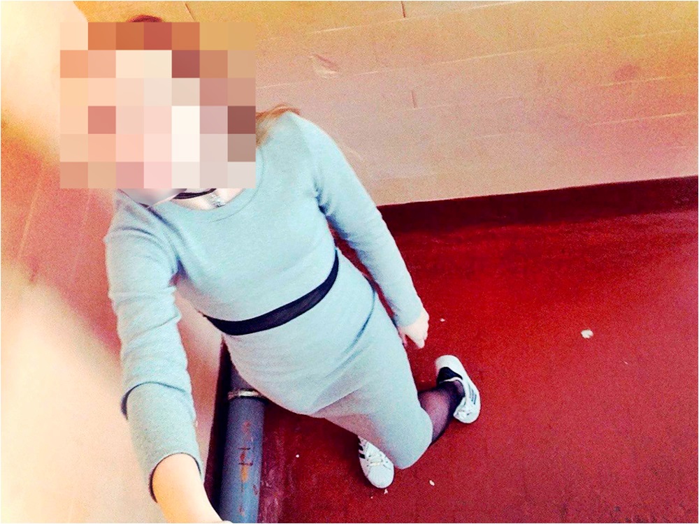 14歲少女產子後發炎送院，因而揭發事件。網圖