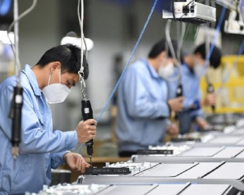 内地企业陆续复工。网上图片