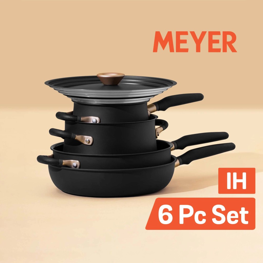 MEYER Accent 6件精選套組 -  $1,379（原價 $2,299）（圖片來源：Ｍeyer 美亞廚具）