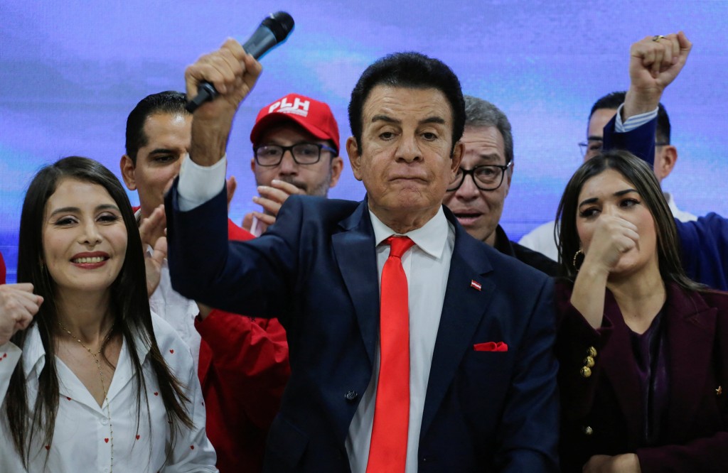 候選人前副總統納斯拉亞。路透社