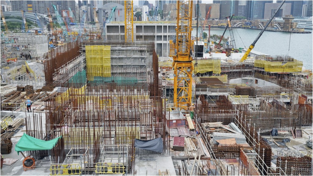 西九文化區藝術廣場大樓項目用地一帶環境。資料圖片