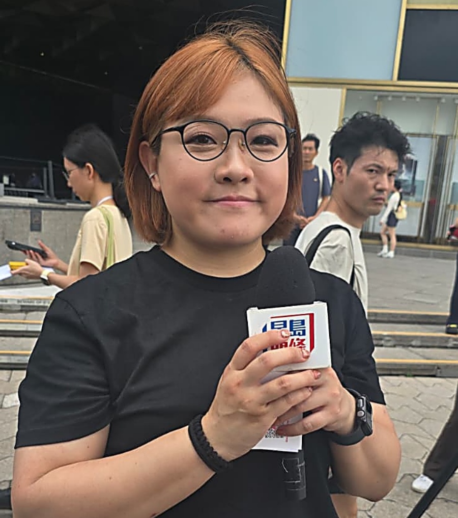 負責啤酒樂園的李小姐稱,有信心人流增長超過一半。 負責啤酒樂園的李小姐稱,有信心人流增長超過一半。