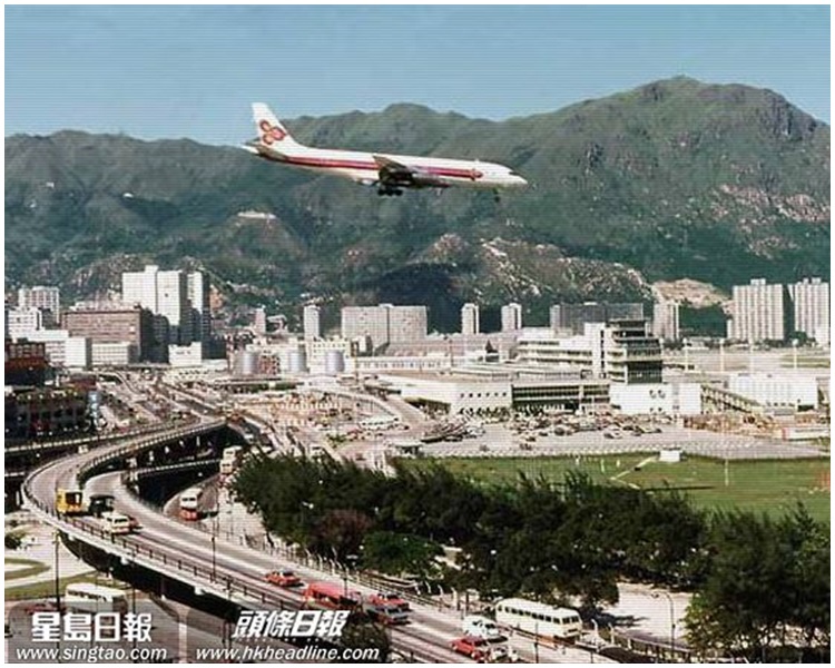 启德机场货运量曾位居全球第一。资料图片