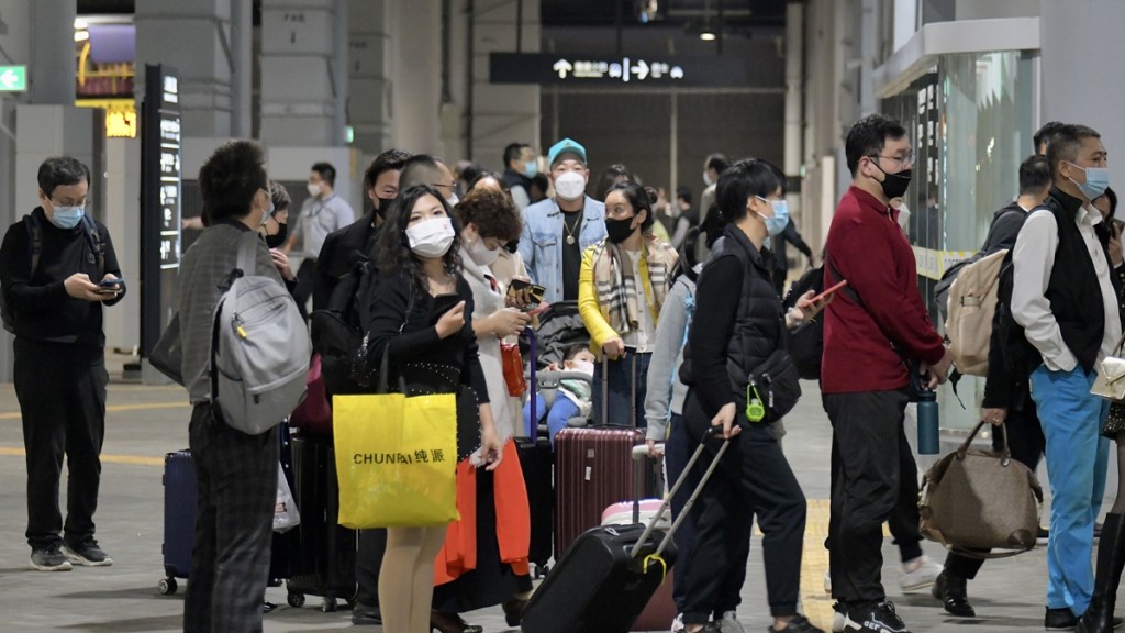 旅發局指今年1月約50萬人次旅客訪港。資料圖片