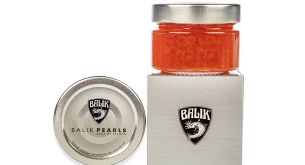 食安中心指「Balik Pearls」一批 「Lachskaviar」 魚子醬或受李斯特菌污染，呼籲市民不要食用。網上圖片