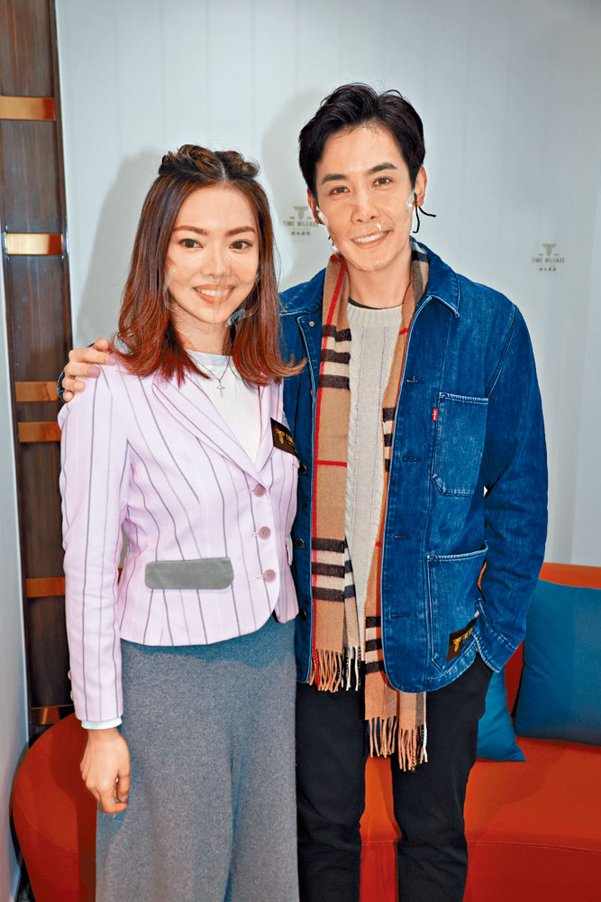 林熹瞳與李日朗年少時曾合拍港台劇，如今又同日加盟TVB。