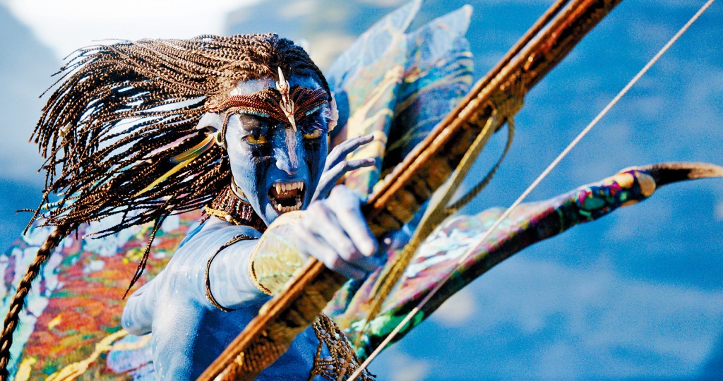 纳威族战士Neytiri大发雌威! 纳威族战士Neytiri大发雌威!