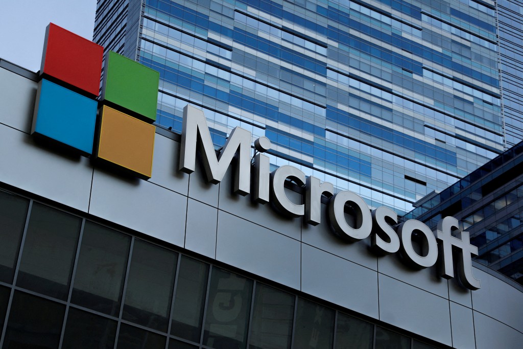 微软指遭来自中国黑客入侵。路透社