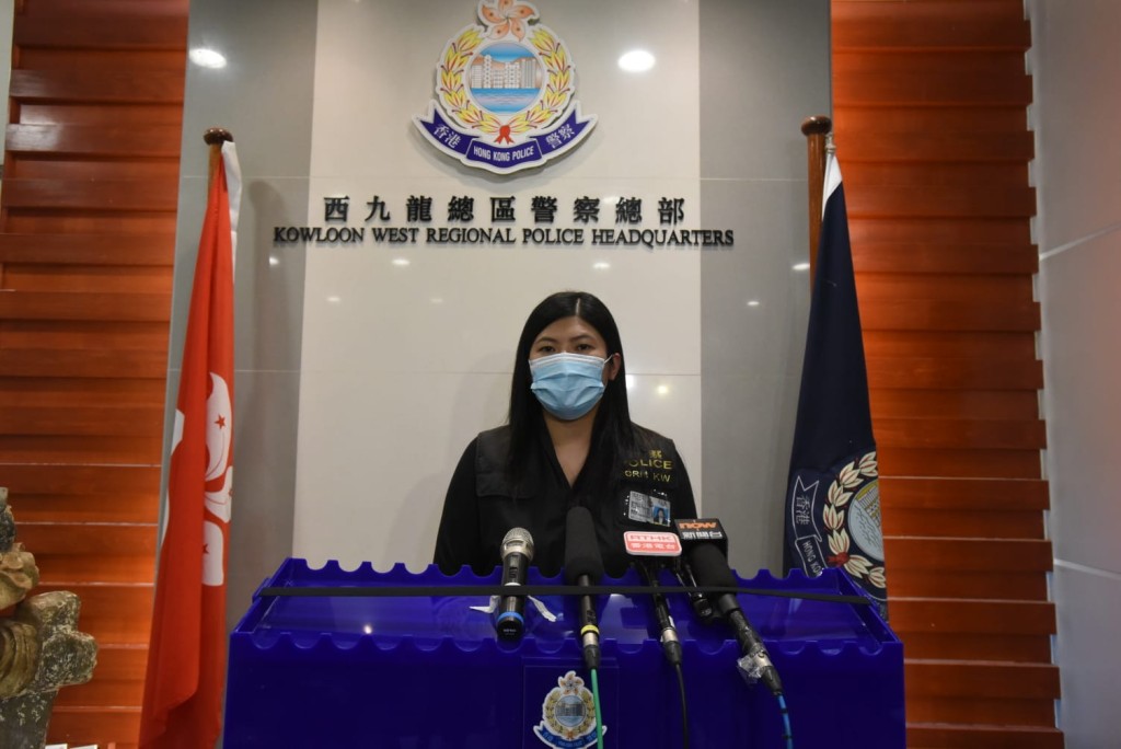 西九龍總區重案組總督察陳鈺敏。
