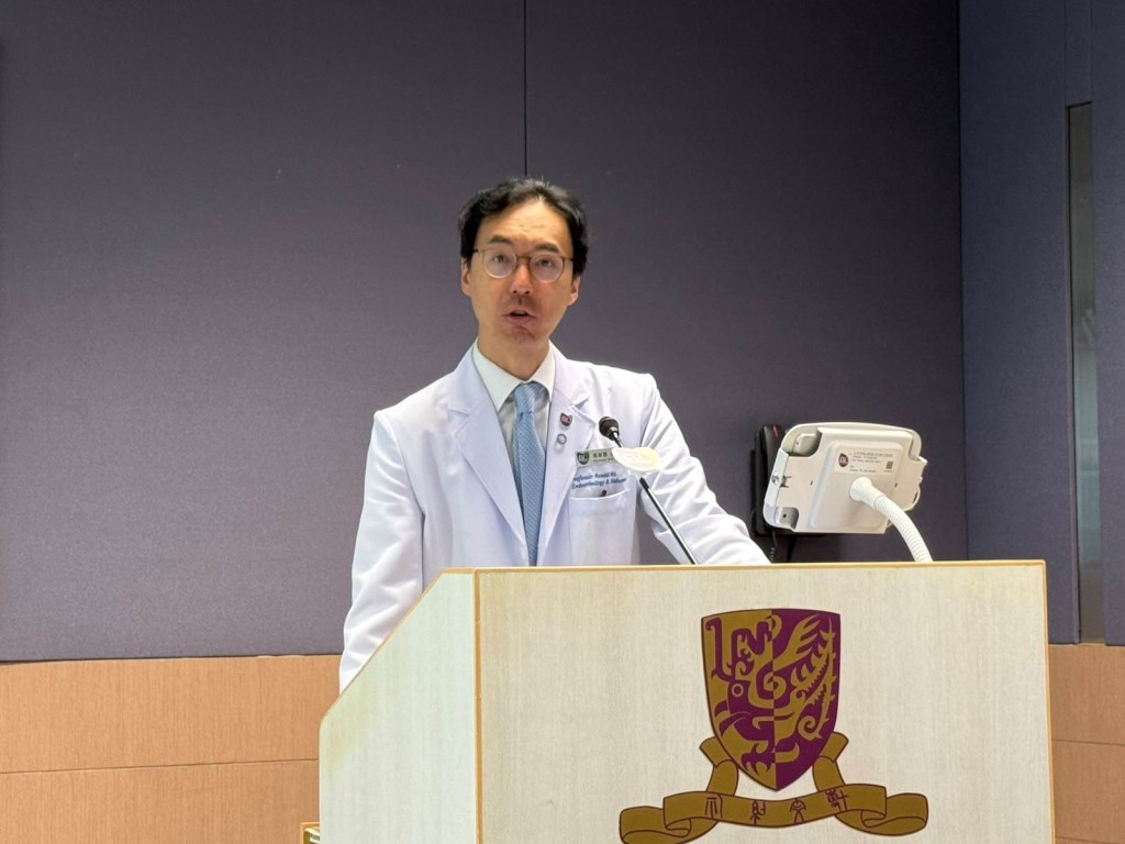 中大醫學院內科及藥物治療學系內分泌及糖尿科主任（學術）馬青雲。