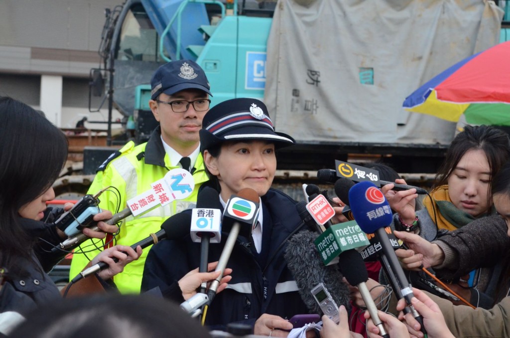 灣仔分區指揮官郭美森表示會擴大疏散灣仔北一帶的商戶