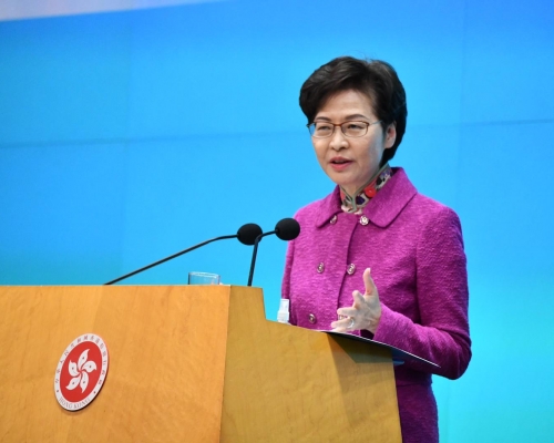 林鄭月娥說,「明日大嶼」不會令公共財政更惡劣,從投資角度是值得。