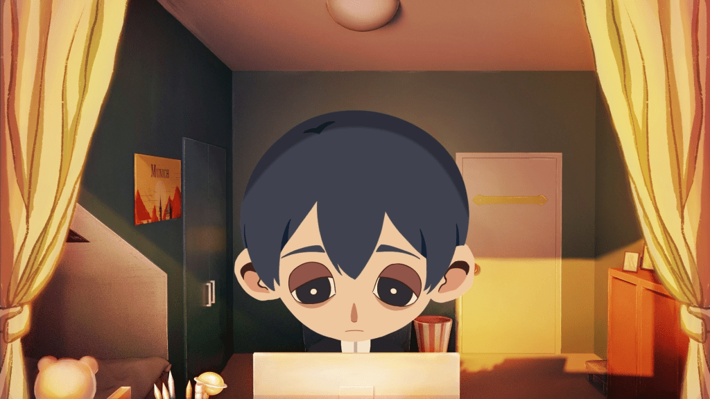 她們以生動有趣的畫風製作動畫故事《星外》。