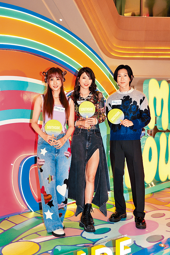 連詩雅（中）產後復工，和鍾柔美（左）、張進翹齊齊出席活動。