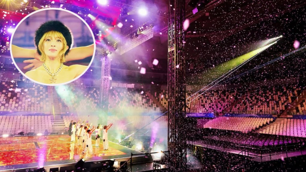 工作人員承認濱崎步上海騷「一人演唱會」其實是綵排畫面。IG@a.you