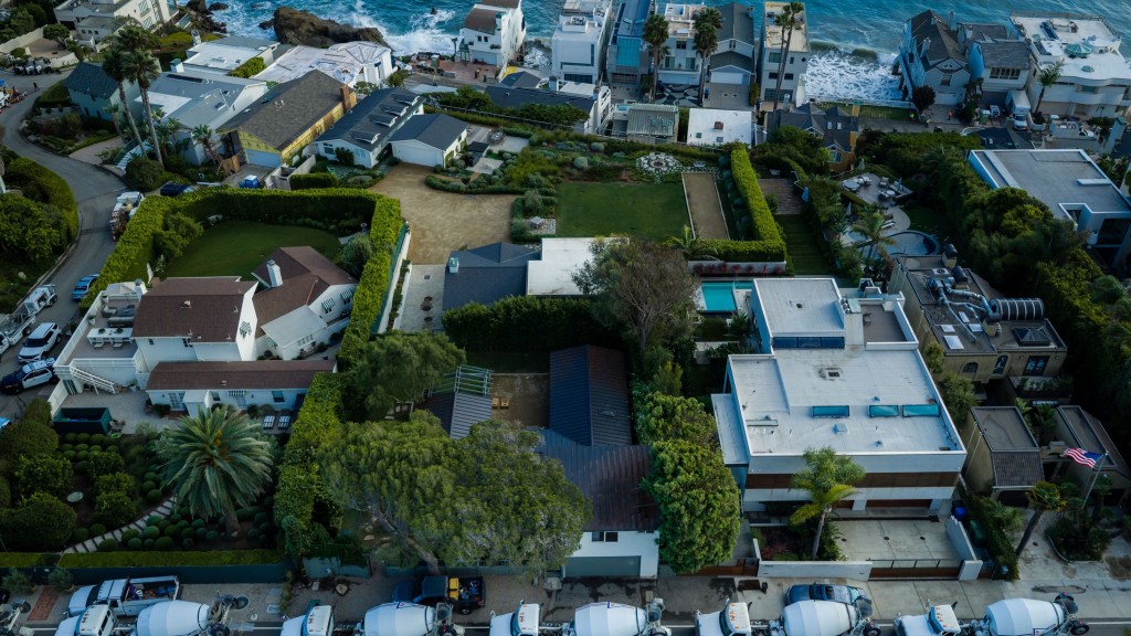 馬里布著名的封閉式海濱社區 Sea Level Drive。 美聯社 馬里布著名的封閉式海濱社區 Sea Level Drive。 美聯社