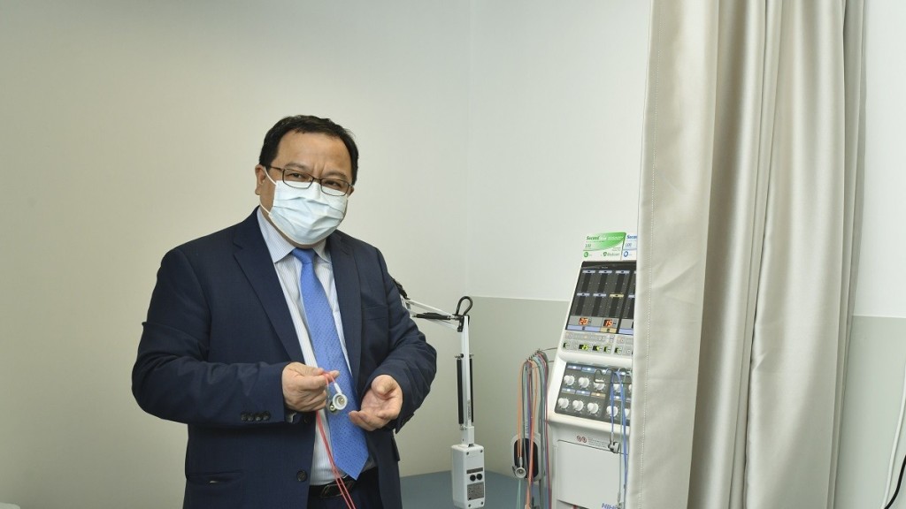 民建聯派出中醫師陳永光出戰選委界補選。（資料圖片）