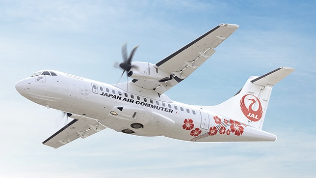 日本空中通勤公司（JAC）客機。 官網圖片