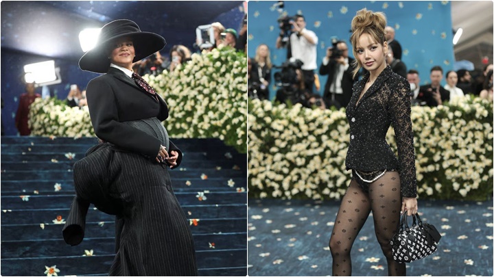 Met Gala 2025丨Rihanna挺巨肚現身成焦點 與饒舌歌手男友迎來第3胎 Lisa@BLACKPINK黑色超短褲造型登場