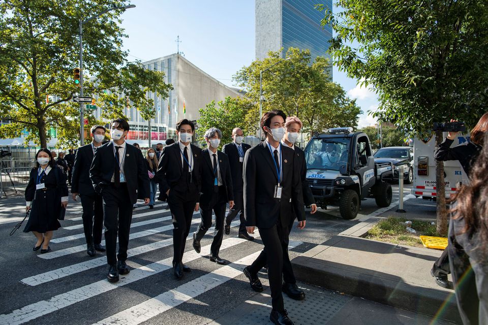 BTS以韓國總統特使身份,獲發外交護照前往美國。