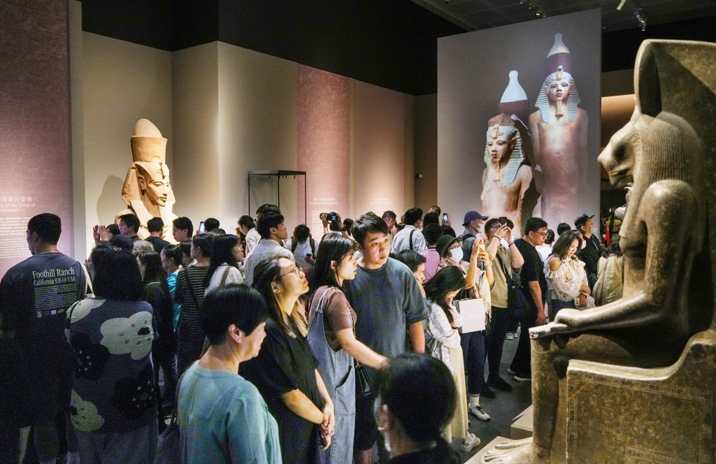 香港故宮文化博物館月前舉行的特別展覽「古埃及文明大展──埃及博物館珍藏」大受歡迎。資料圖片 香港故宮文化博物館月前舉行的特別展覽「古埃及文明大展──埃及博物館珍藏」大受歡迎。資料圖片