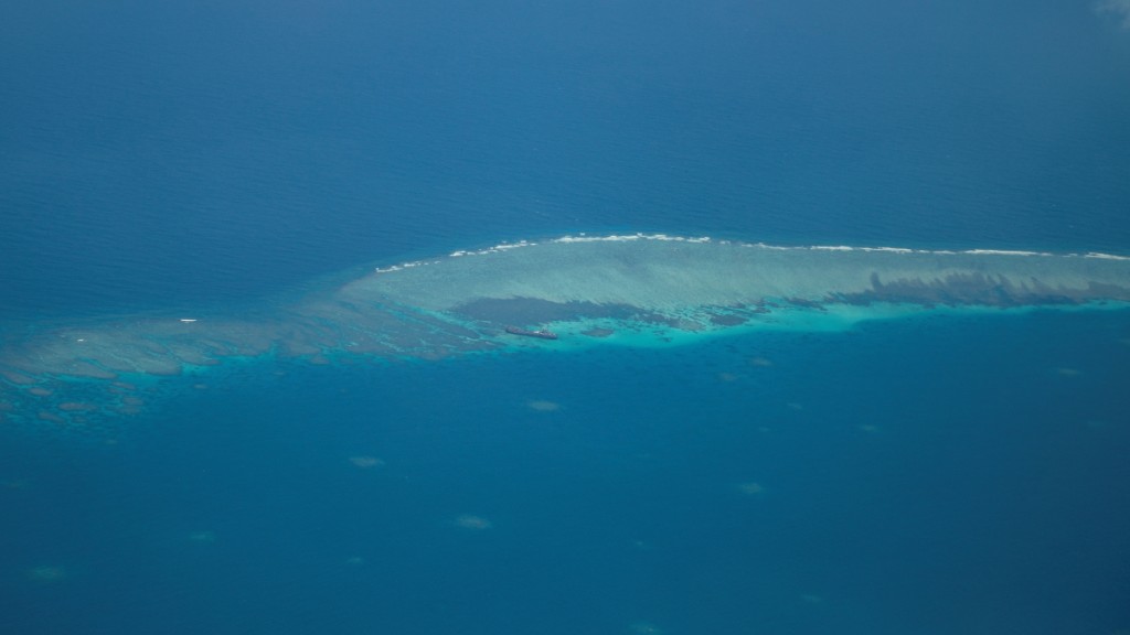 中国与菲律宾均称拥有南海仁爱礁的主权。(路透社)