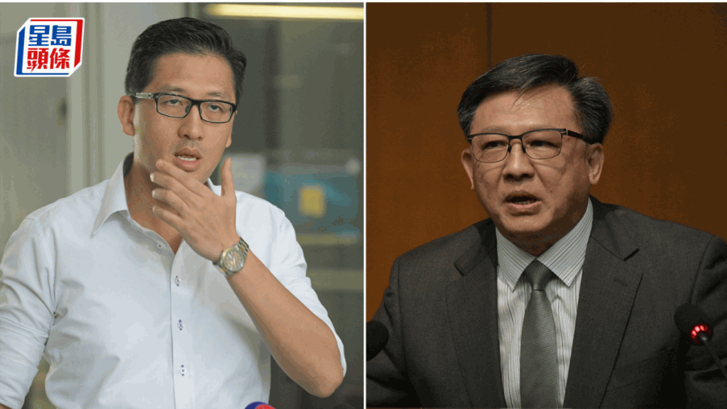 林卓廷告何君堯誹謗案,預計審訊10天。資料圖片