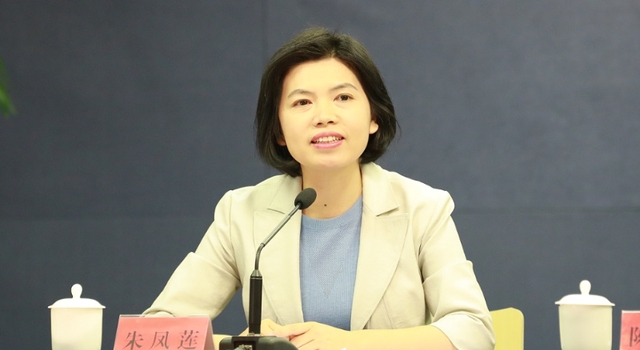 國台辦發言人朱鳳蓮。網上圖片