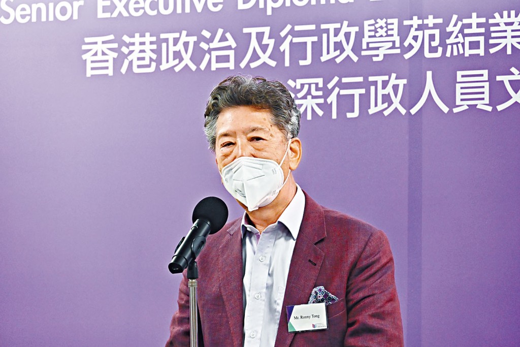 湯家驊相信新一屆政府班子都會認同「以結果為目標」的施政理念。