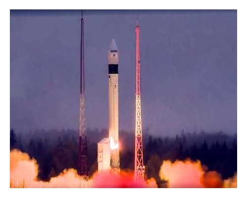 哨兵5號衛星今天由火箭攜帶升空。AP