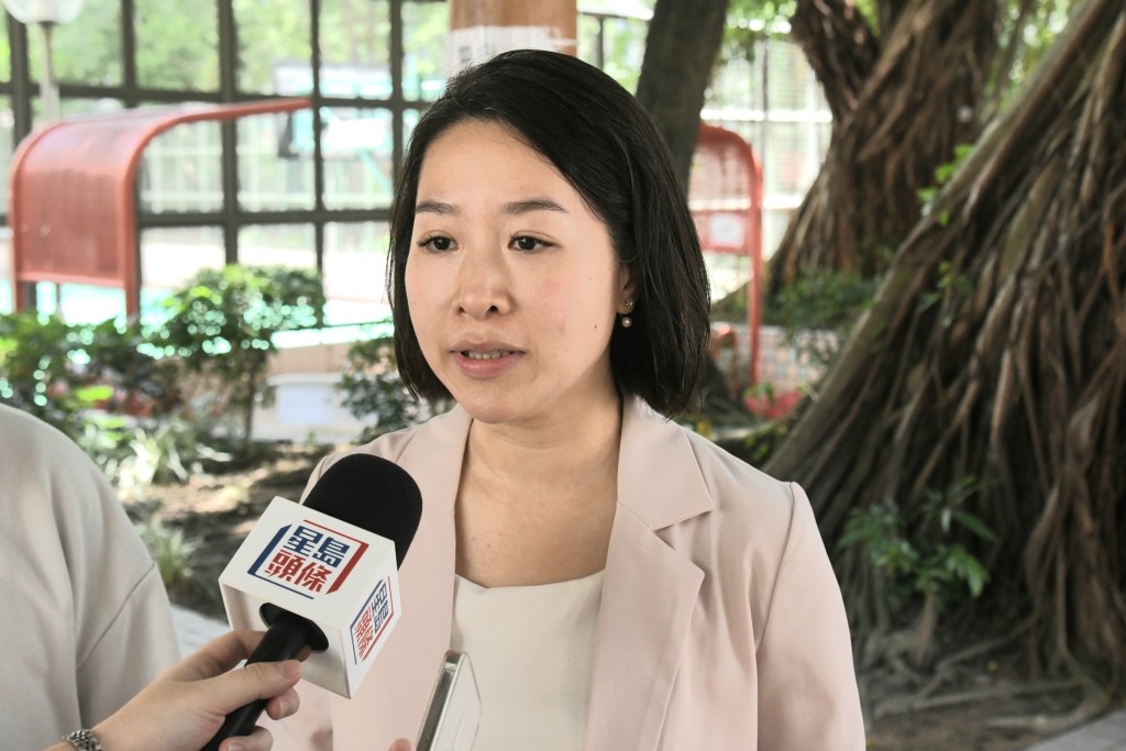 葵青區區議員郭芙蓉。 葵青區區議員郭芙蓉。