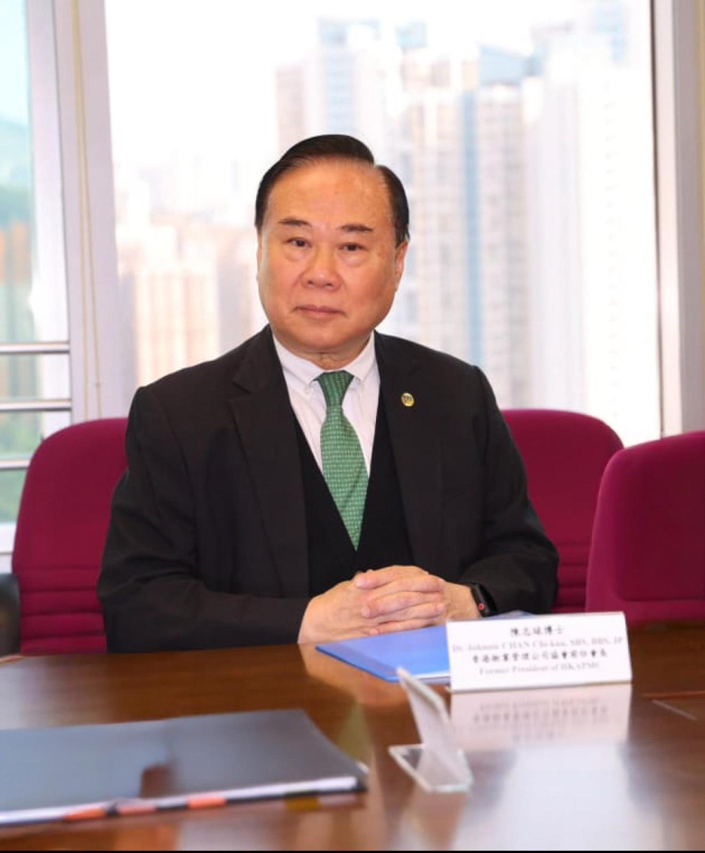 陳志球對新程序表示歡迎，形容這是一套「優化的制度」。資料圖片
