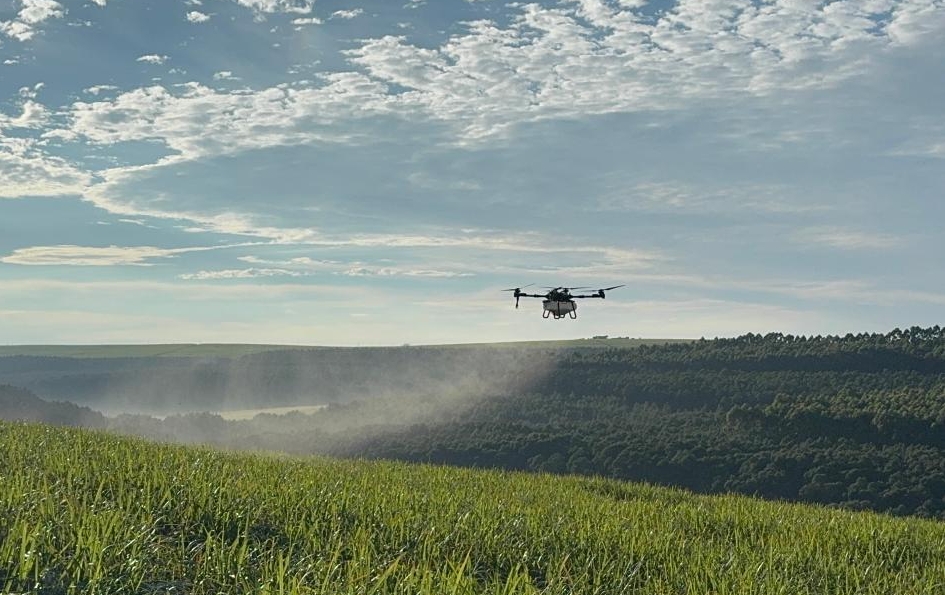 农用无人机。 新华社