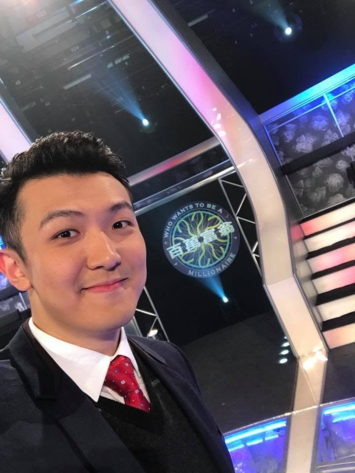蔡梓銘2018年曾亮相亞視節目《百萬富翁2018》。