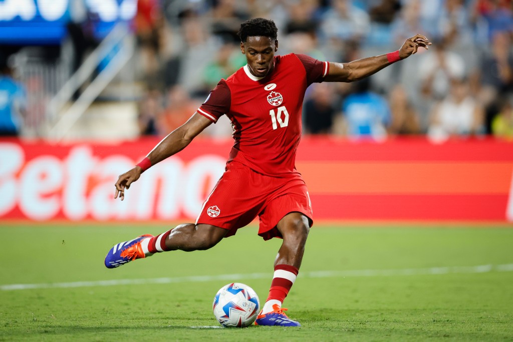 约拿芬以39球入球作为加拿大最佳射手。AP