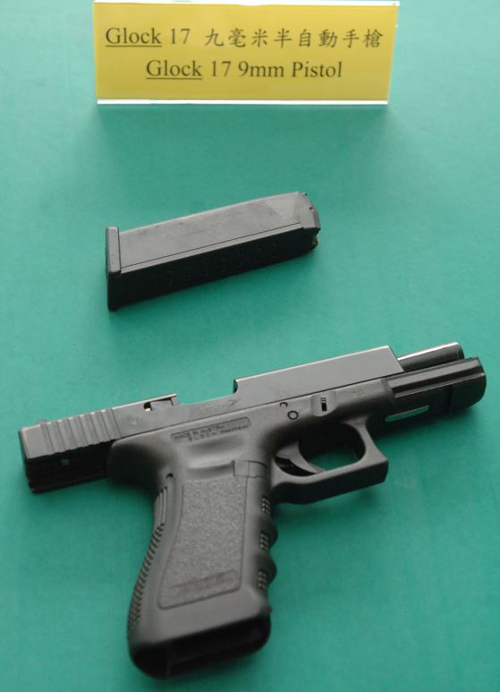 Glock 17。資料圖片