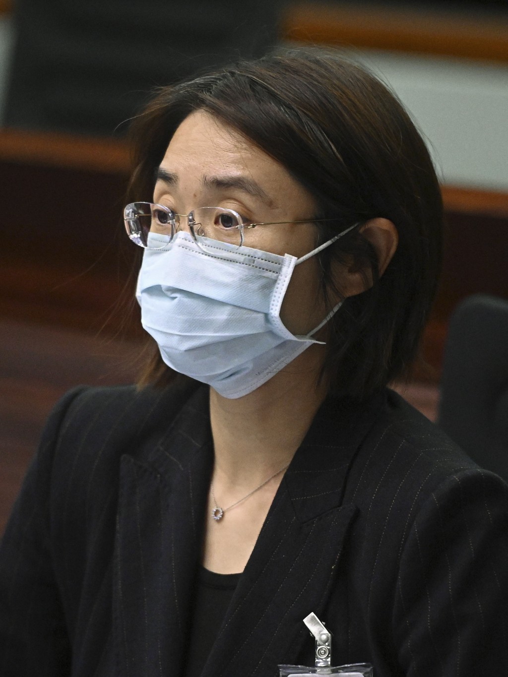 律政司副法律政策專員(政策事務)陳婉冰。 律政司副法律政策專員(政策事務)陳婉冰。