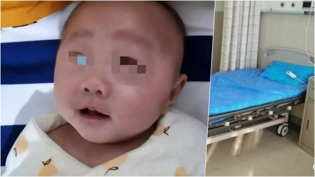 鄭州防疫爆悲劇,4個月大女嬰疑被拖延救治死亡。 微博圖