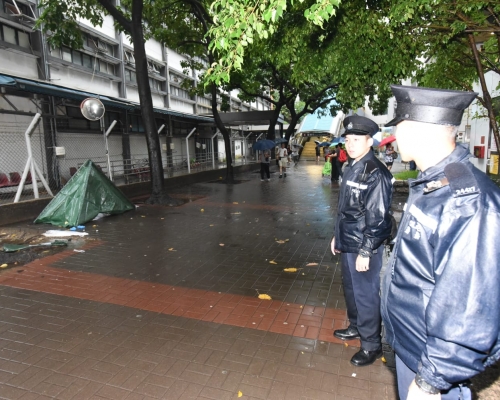 警方到場調查。