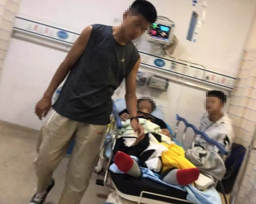 目前,兩名同學體徵平穩,沒有生命危險。 網圖